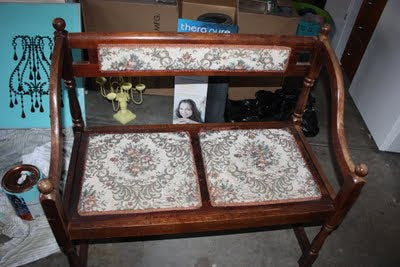 Nasty Bench Turns Rustic ....
