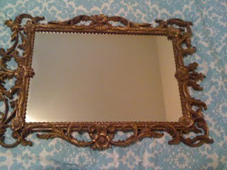 Spray Painting Mirrors