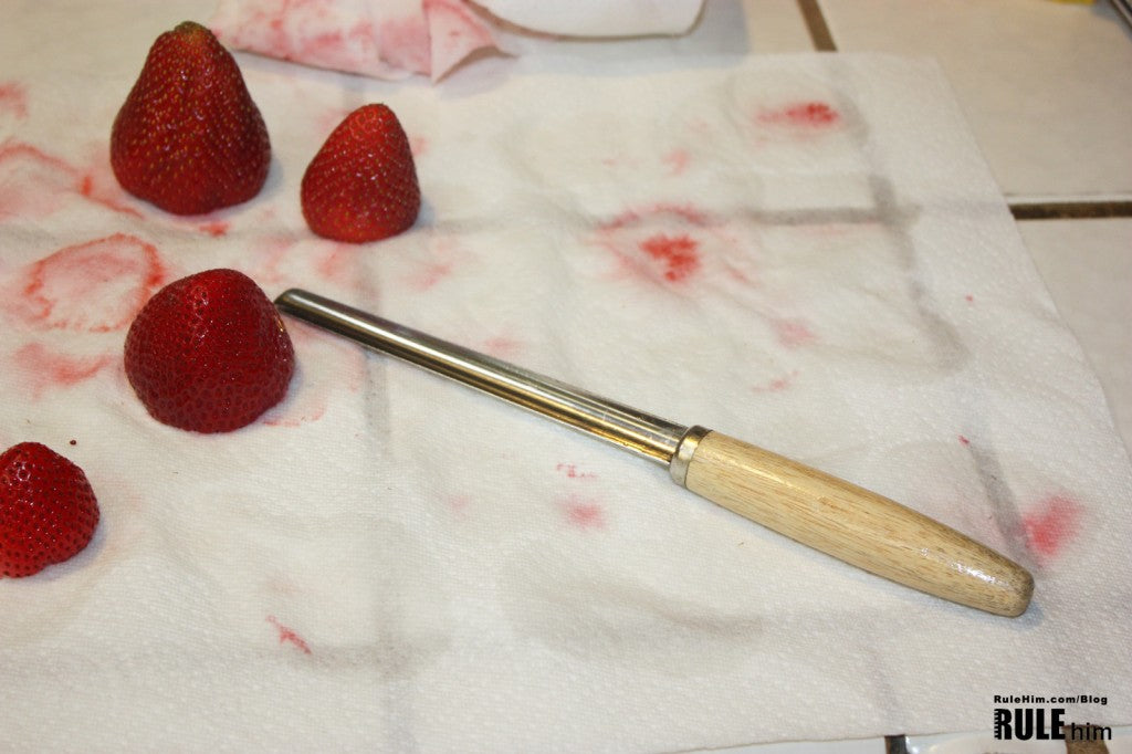 Not your usual Stuffed Strawberries- And A Winner