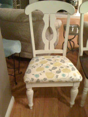 First Upholstery Project and First Blogging Post