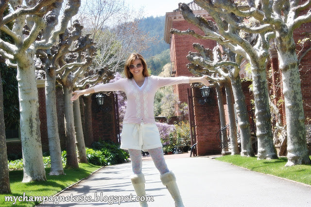 Filoli Tour and a Winner