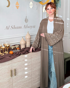 Al Sham Abaya  (Brown)