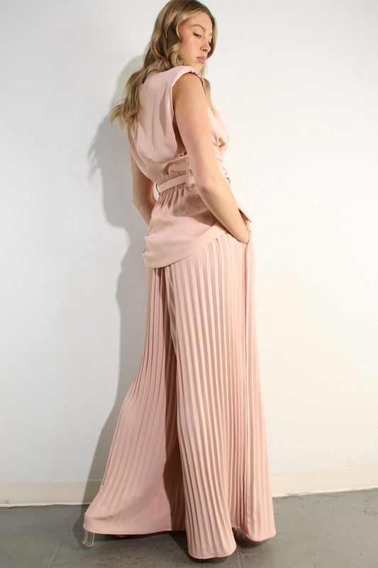 Nazha Pants Set (Pink)