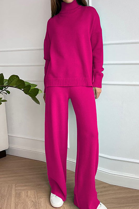 Boston Loungewear Set (Pink)