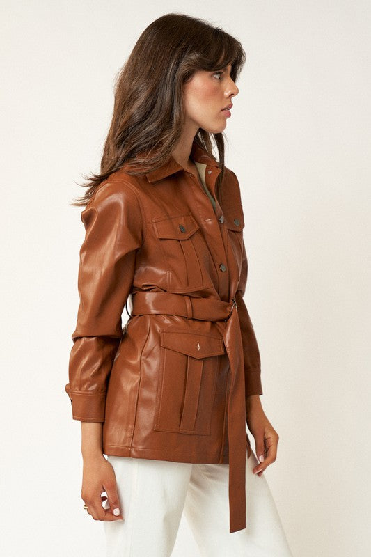 Ghada Jacket (Brown)
