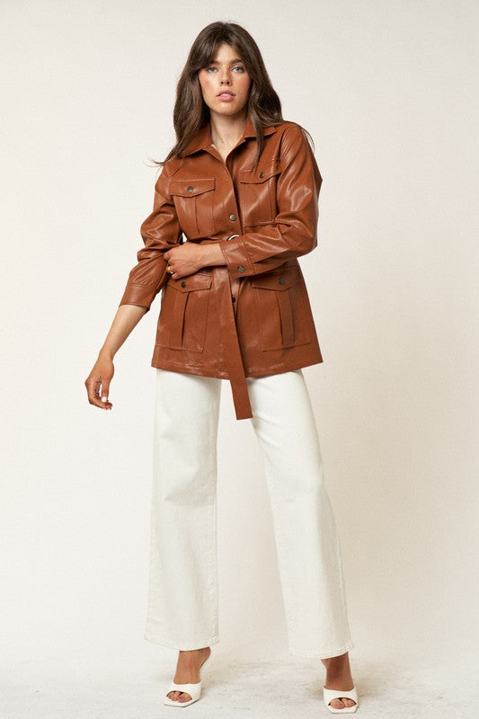 Ghada Jacket (Brown)