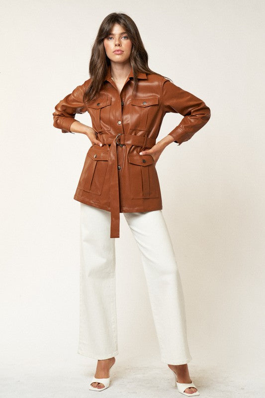 Ghada Jacket (Brown)