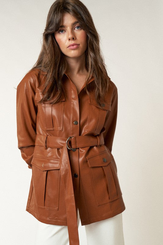 Ghada Jacket (Brown)