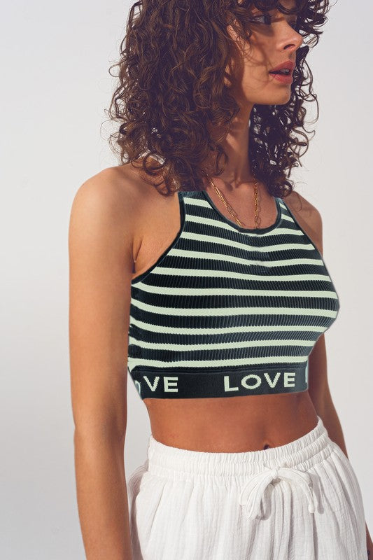 Love Crop Top
