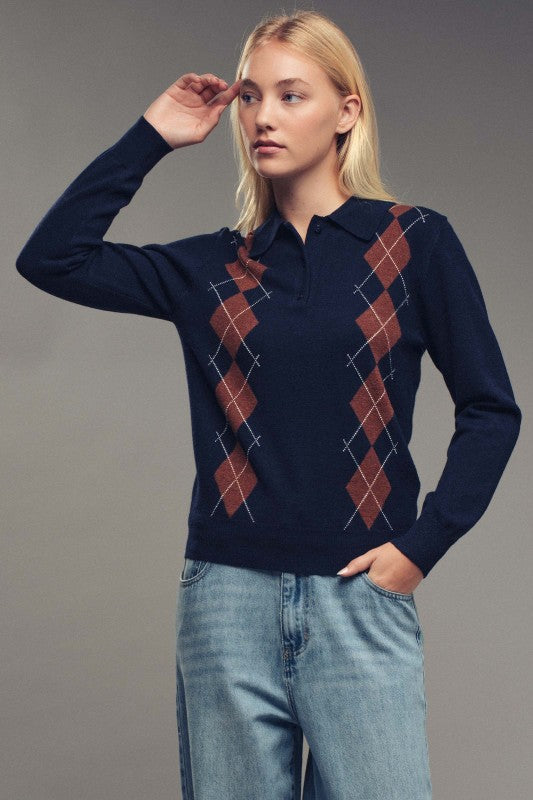 Nassma Sweater (Navy)