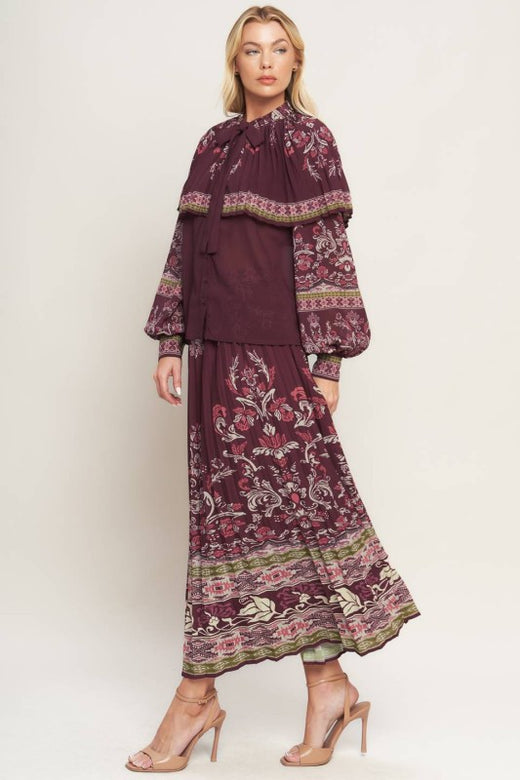 Hanadi Skirt Set