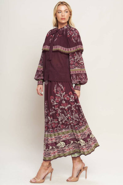Hanadi Skirt Set