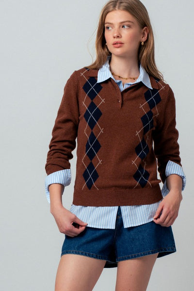 Nassma Sweater (Brown)