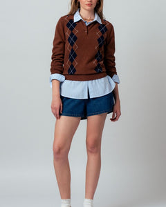 Nassma Sweater (Brown)