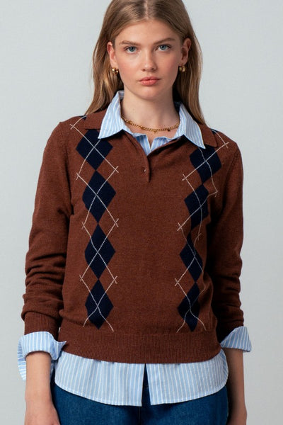 Nassma Sweater (Brown)