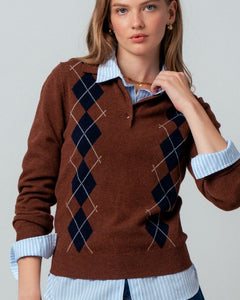 Nassma Sweater (Brown)