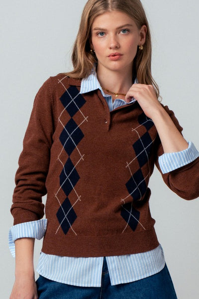 Nassma Sweater (Brown)