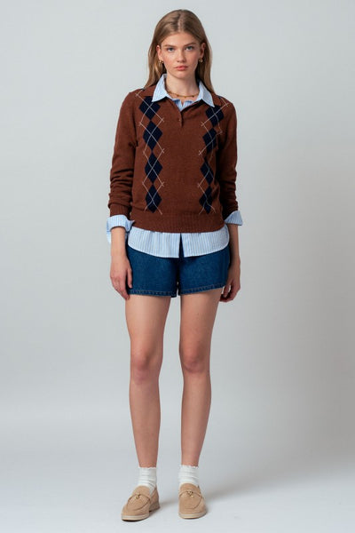 Nassma Sweater (Brown)