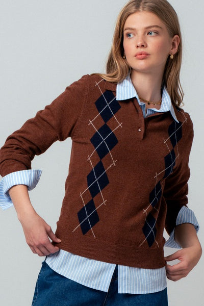 Nassma Sweater (Brown)