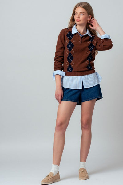 Nassma Sweater (Brown)