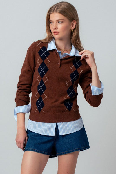 Nassma Sweater (Brown)