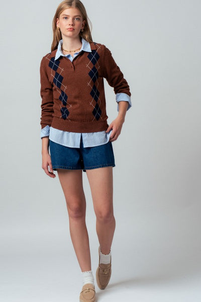 Nassma Sweater (Brown)