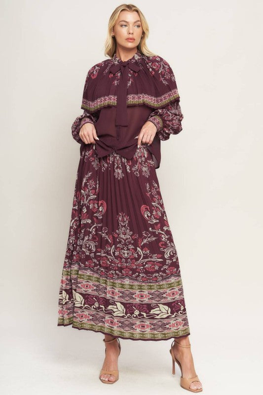 Hanadi Skirt Set
