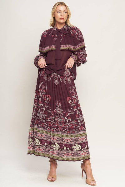 Hanadi Skirt Set