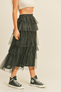 Nujoud Skirt (Black)