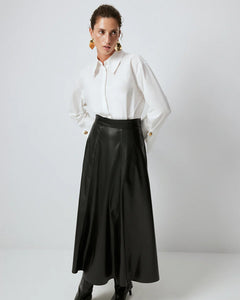 Alya Skirt (Burgundy)