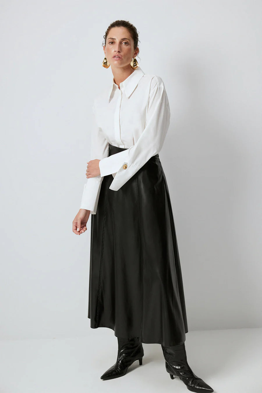 Alya Skirt (Burgundy)