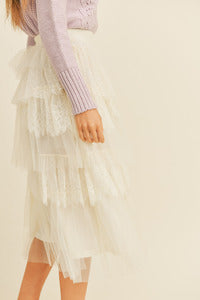 Nujoud Skirt (Ivory)