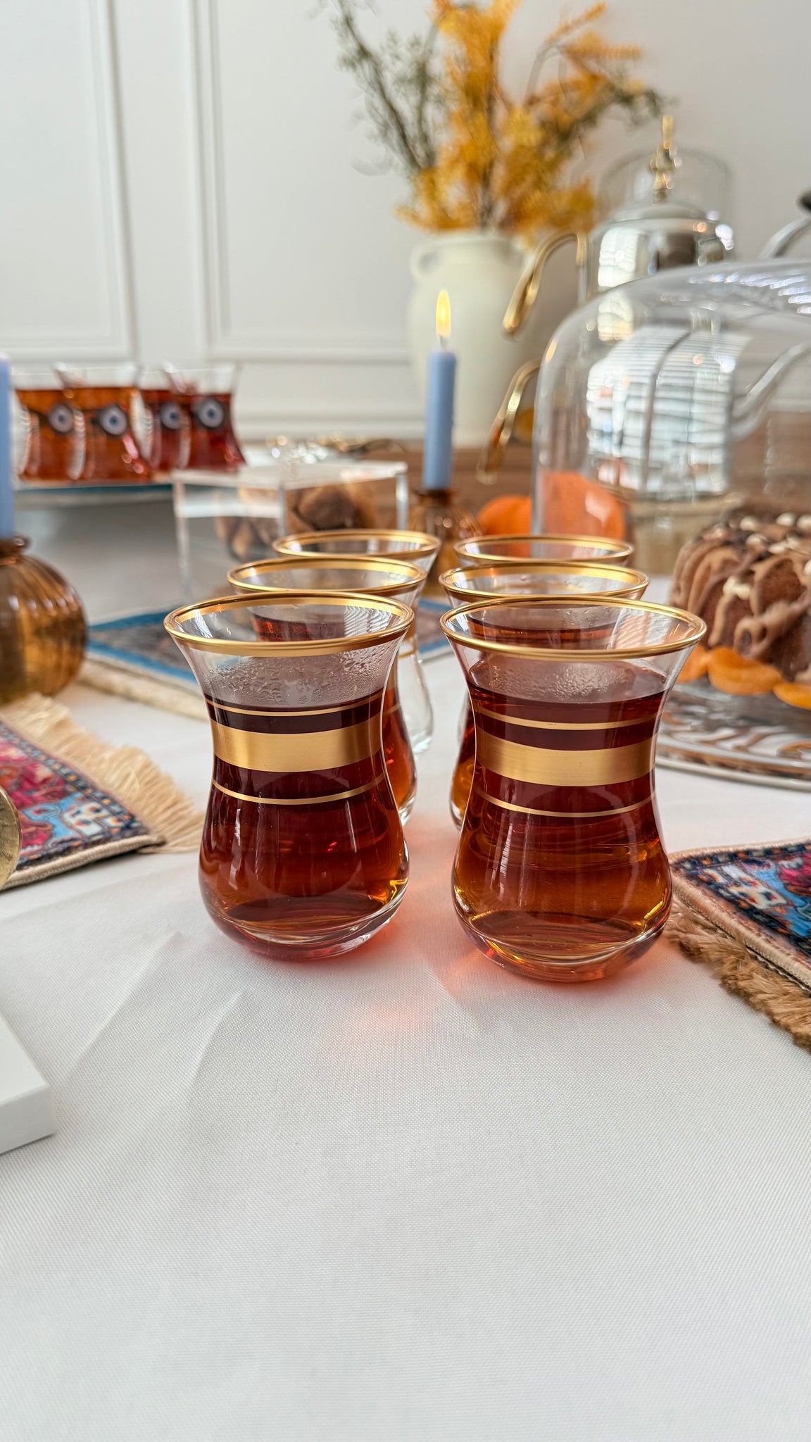 Gold Teacup (Set of 6)