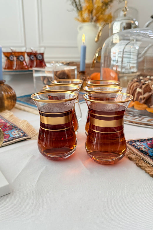 Gold Teacup (Set of 6)