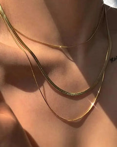 Layered Necklace ( Gold Plated )