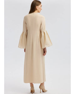 Joury Dress (Cream)