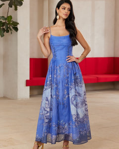 Hadia Dress (Blue)