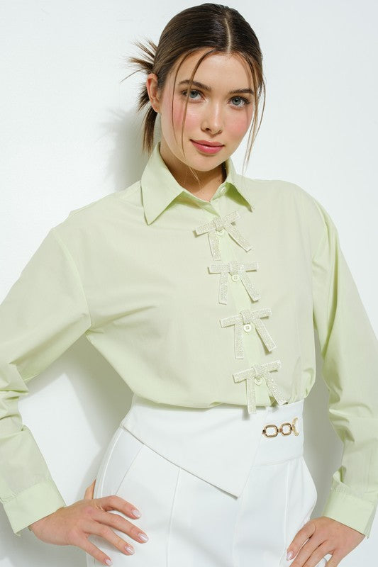 Nassima Blouse (Mint)