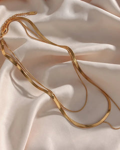 Layered Necklace ( Gold Plated )