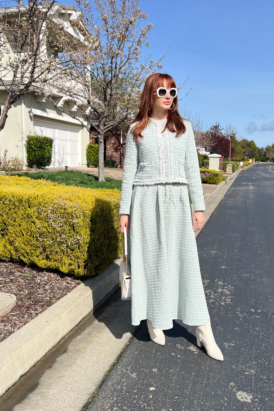 Afraa Skirt Set