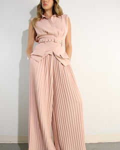 Nazha Pants Set (Pink)