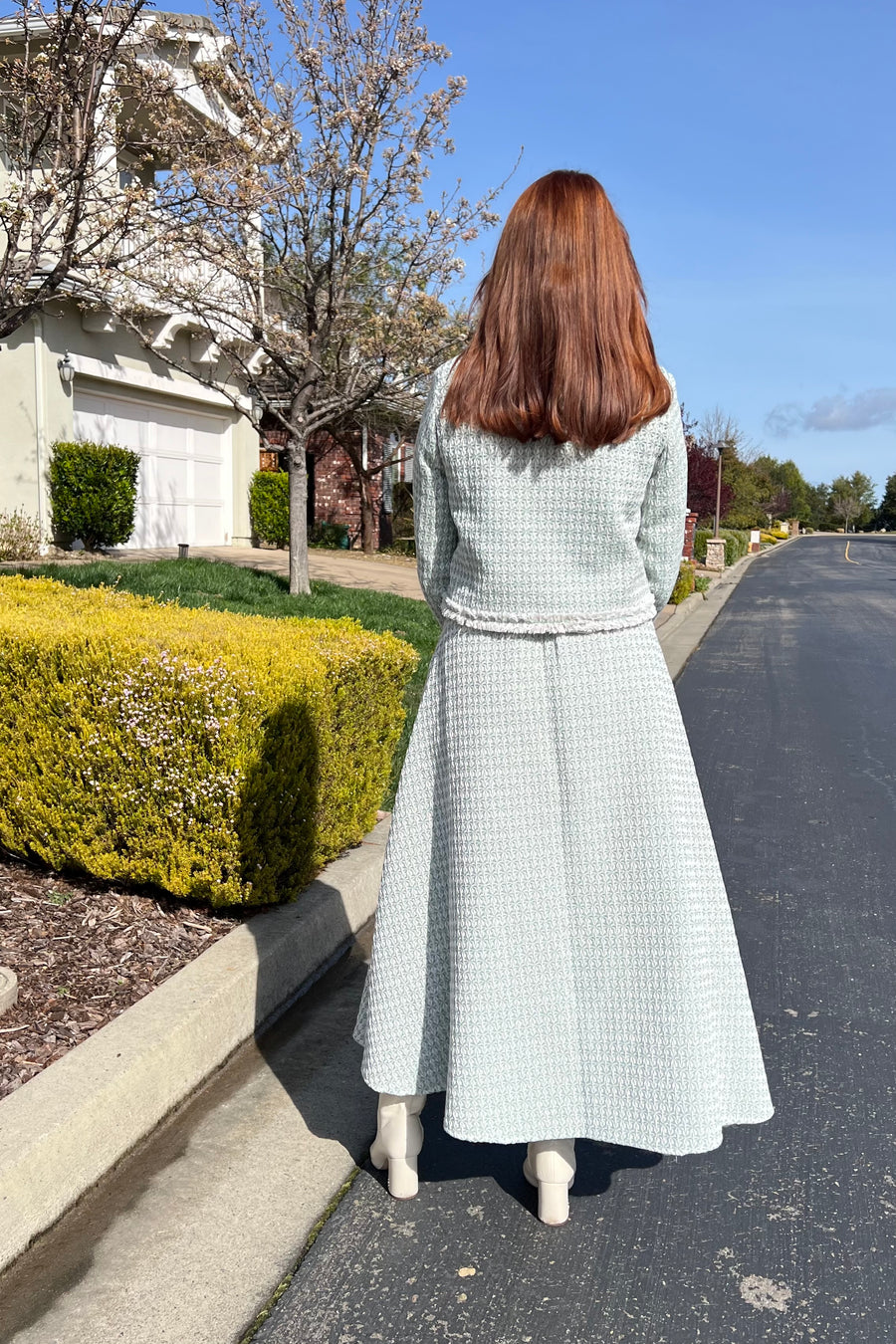 Afraa Skirt Set