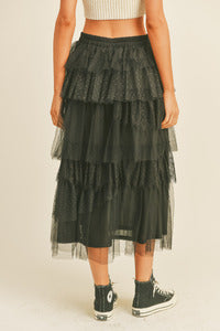 Nujoud Skirt (Black)