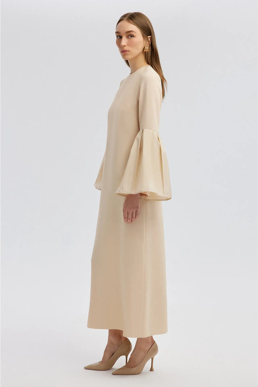 Joury Dress (Cream)