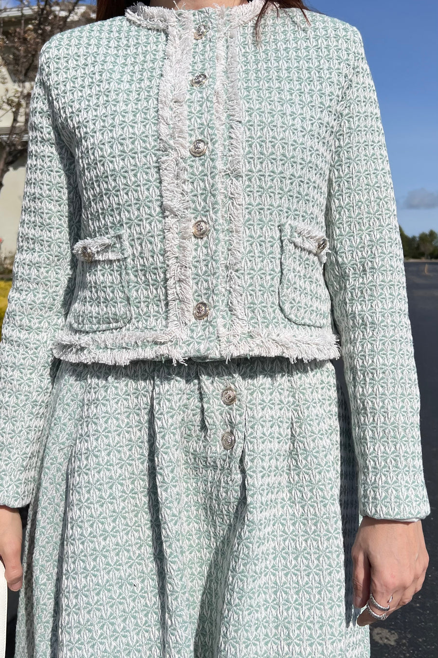 Afraa Skirt Set