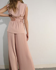 Nazha Pants Set (Pink)