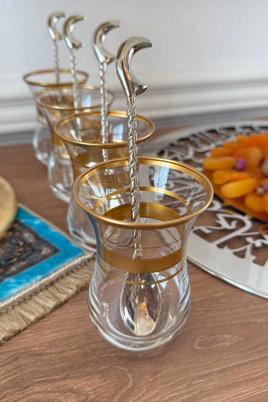Gold Teacup (Set of 6)