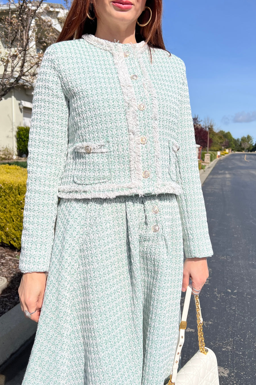 Afraa Skirt Set