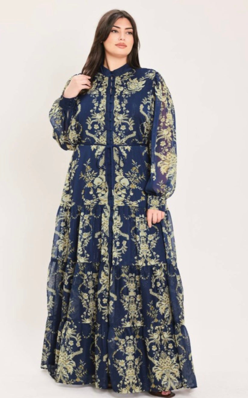 Nora Maxi Dress (Plus Size)