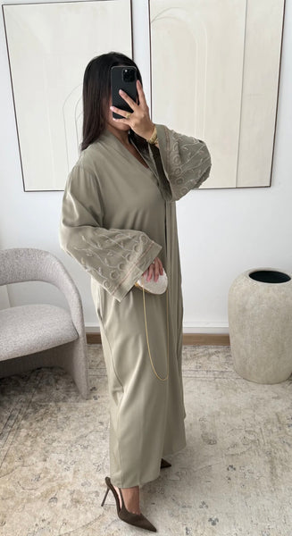 Al Sham Abaya  (Olive)